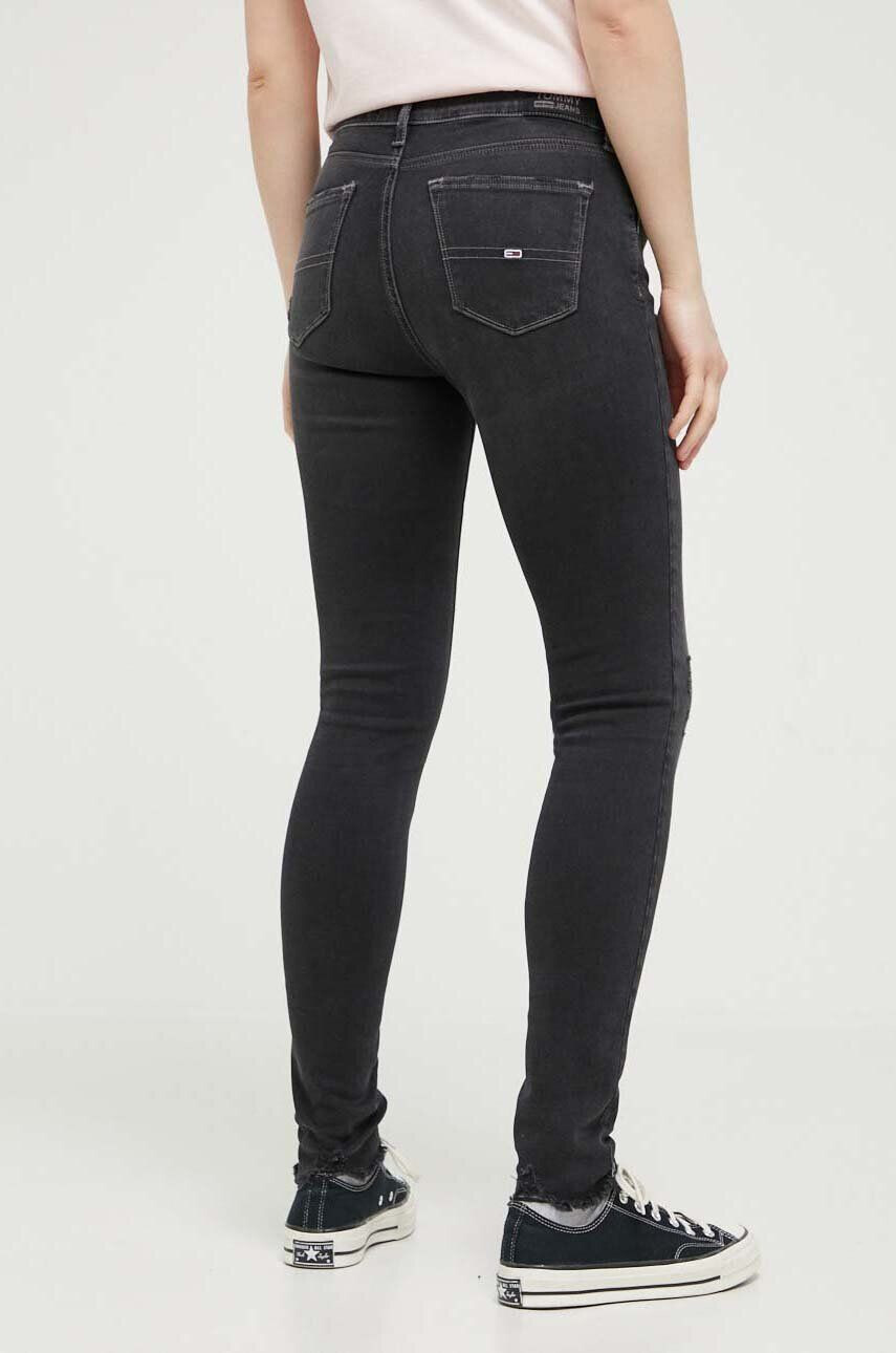 Tommy Jeans jeansi Nora femei culoarea albastru marin - Pled.ro