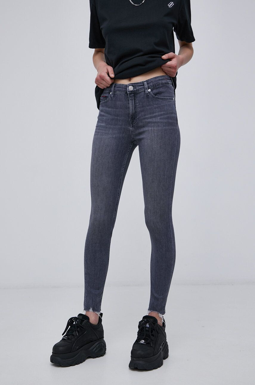 Tommy Jeans jeansi Nora femei culoarea albastru marin - Pled.ro