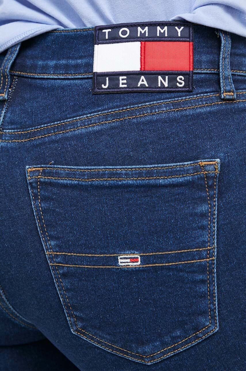 Tommy Jeans jeansi Nora femei culoarea albastru marin - Pled.ro