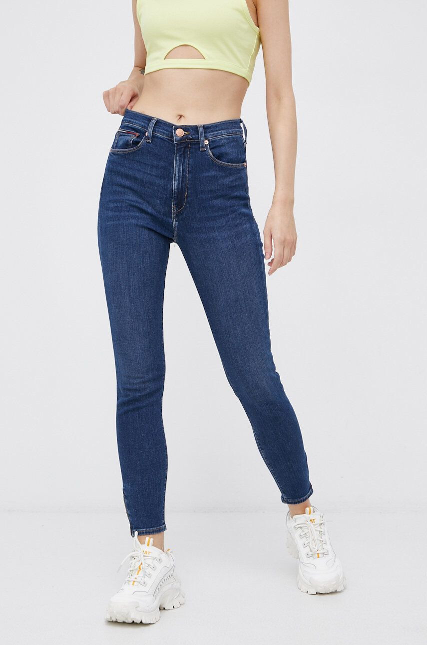 Tommy Jeans jeansi Sylvia femei high waist - Pled.ro