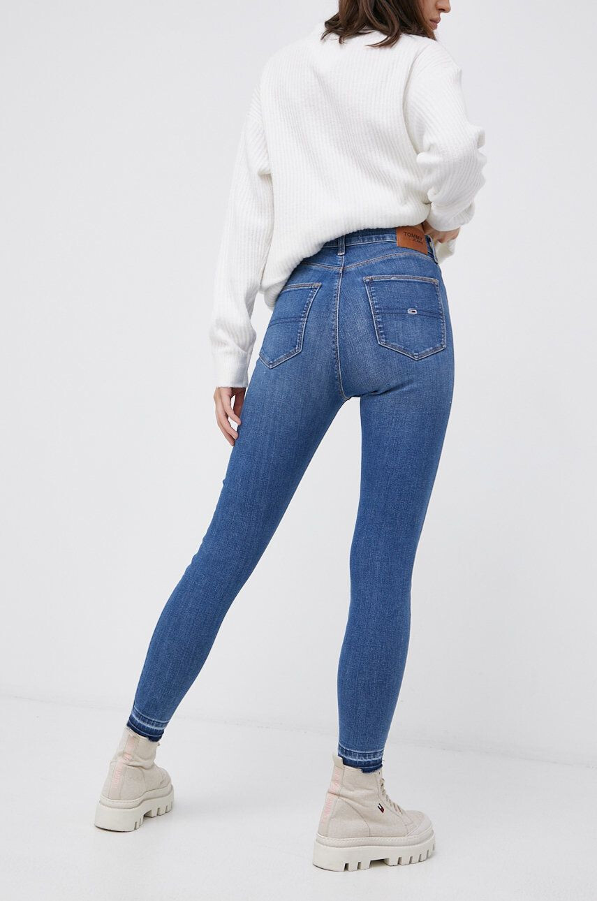 Tommy Jeans jeansi Sylvia femei high waist - Pled.ro