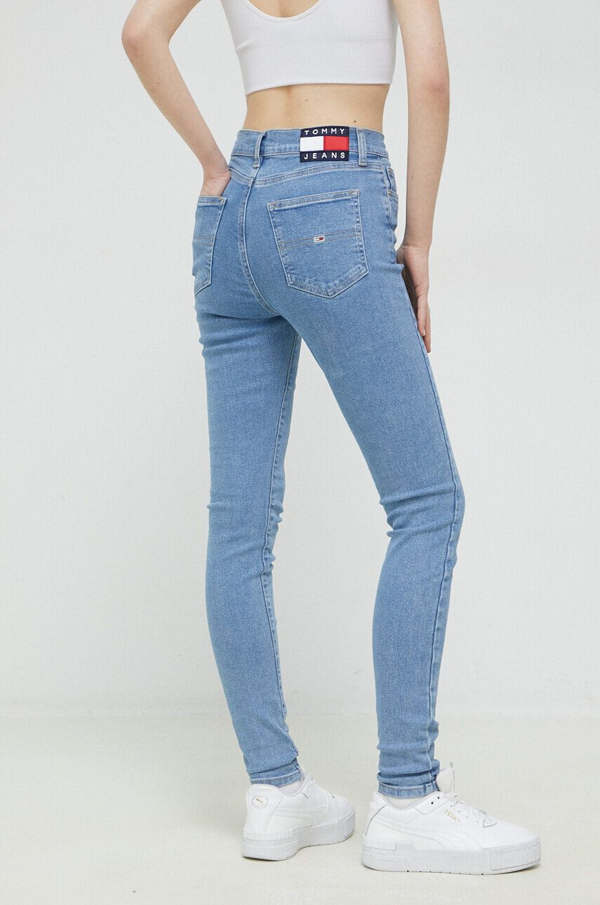 Tommy Jeans jeansi Sylvia femei high waist - Pled.ro