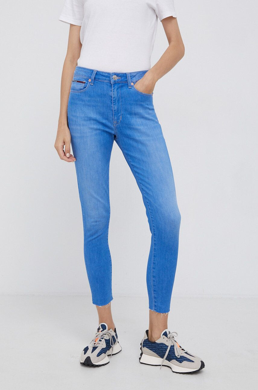 Tommy Jeans jeansi Sylvia femei high waist - Pled.ro