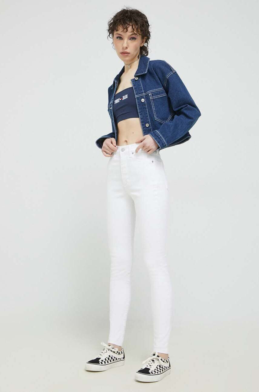 Tommy Jeans jeansi Sylvia femei high waist - Pled.ro