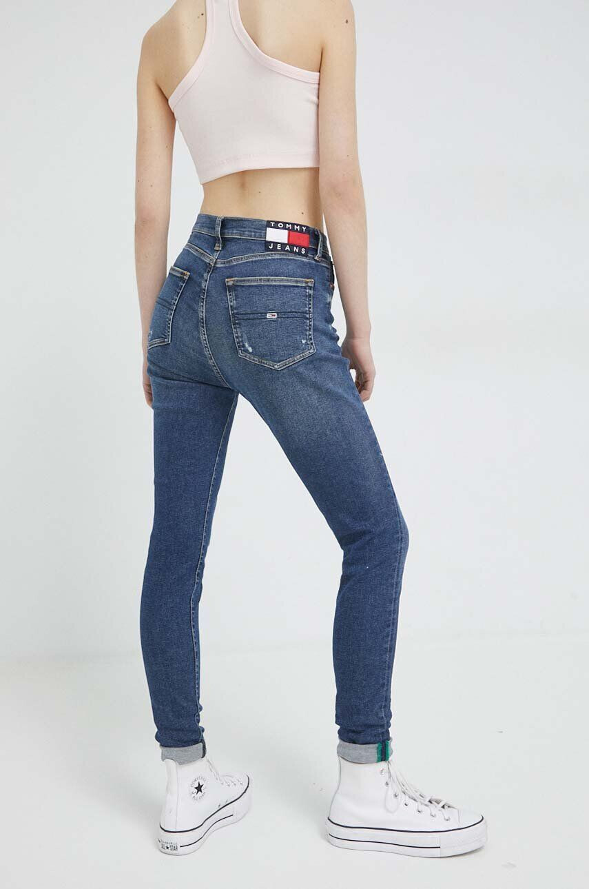 Tommy Jeans jeansi Sylvia femei high waist - Pled.ro