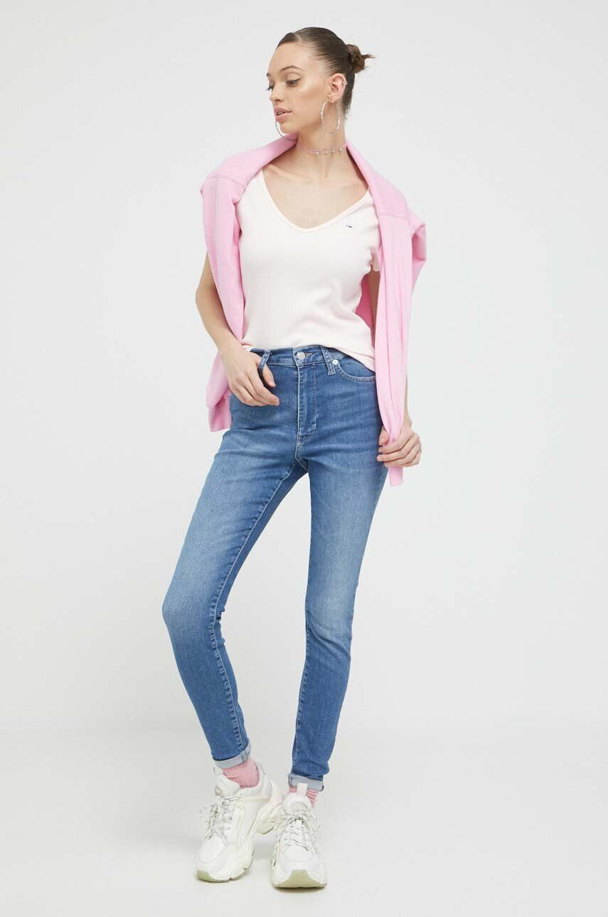 Tommy Jeans jeansi Sylvia femei - Pled.ro