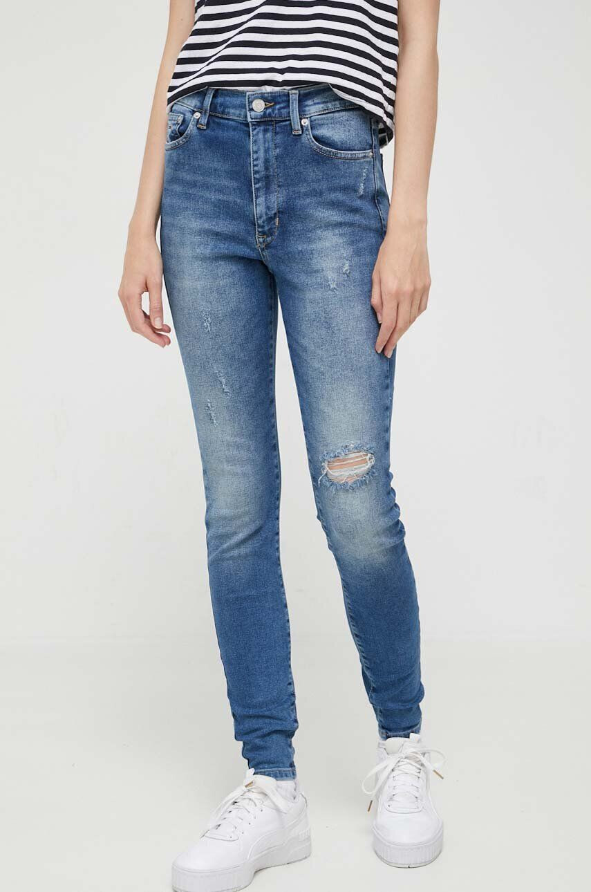 Tommy Jeans jeansi Sylvia femei - Pled.ro