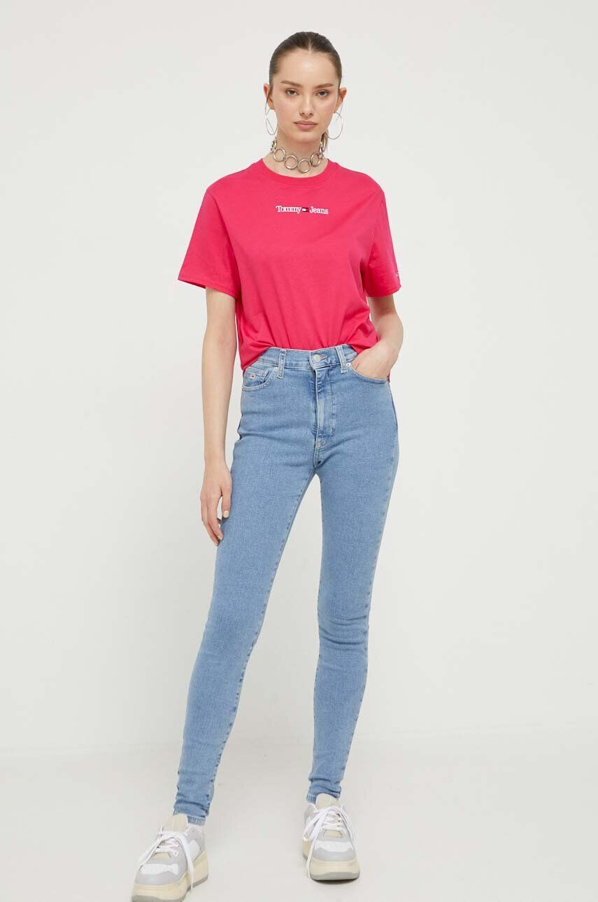 Tommy Jeans jeansi Sylvia femei - Pled.ro