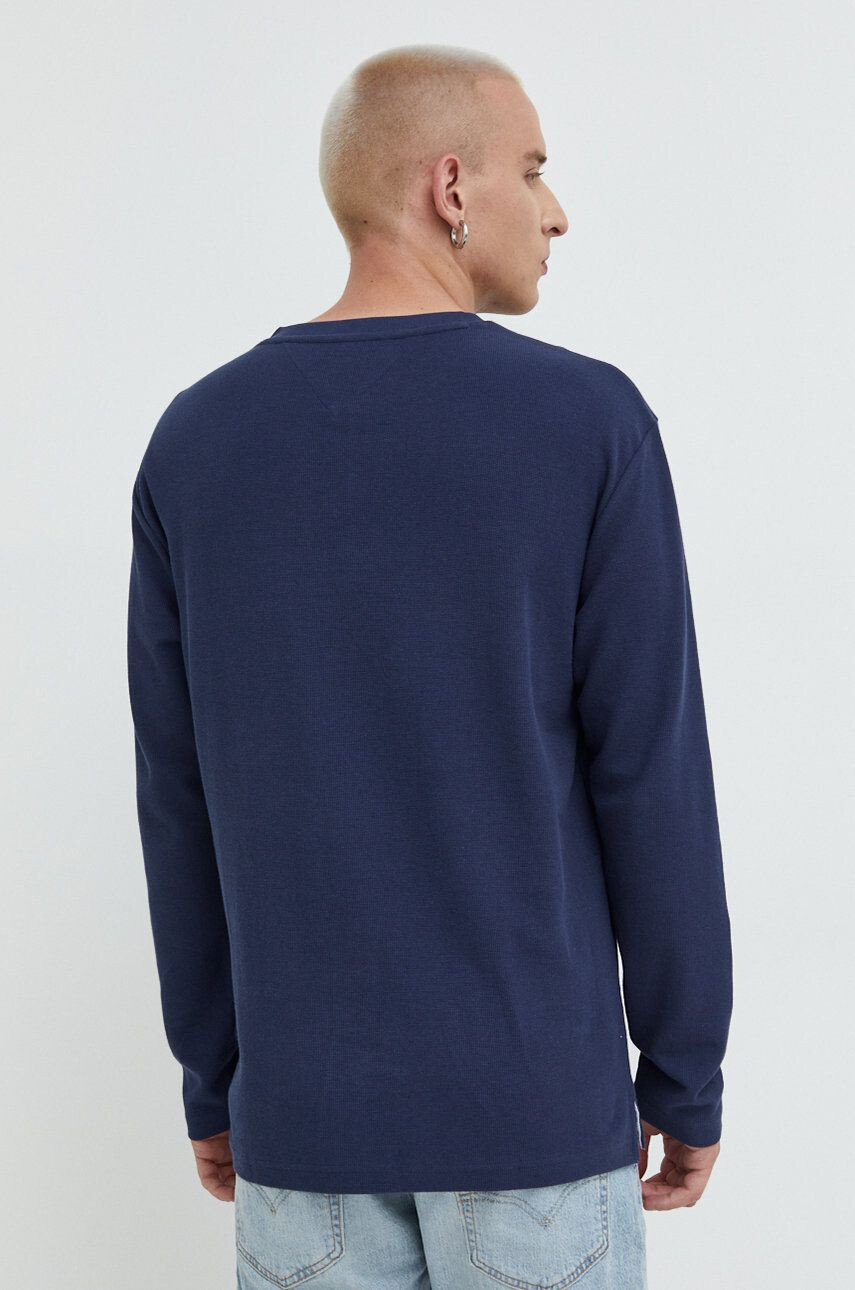 Tommy Jeans longsleeve din bumbac - Pled.ro