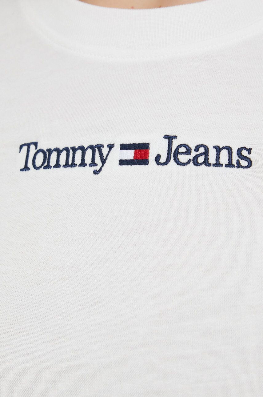 Tommy Jeans longsleeve din bumbac - Pled.ro