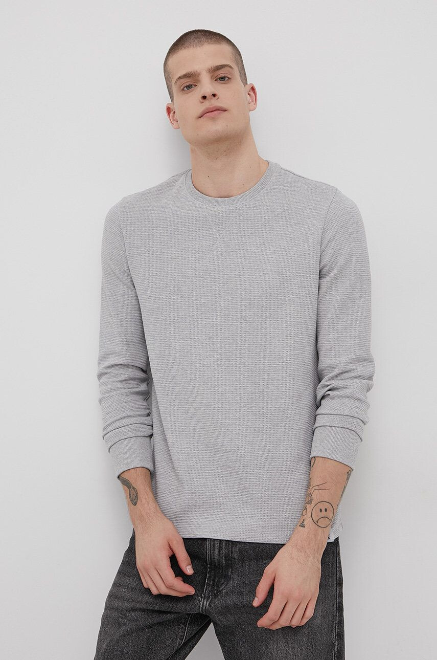 Tommy Jeans longsleeve din bumbac - Pled.ro