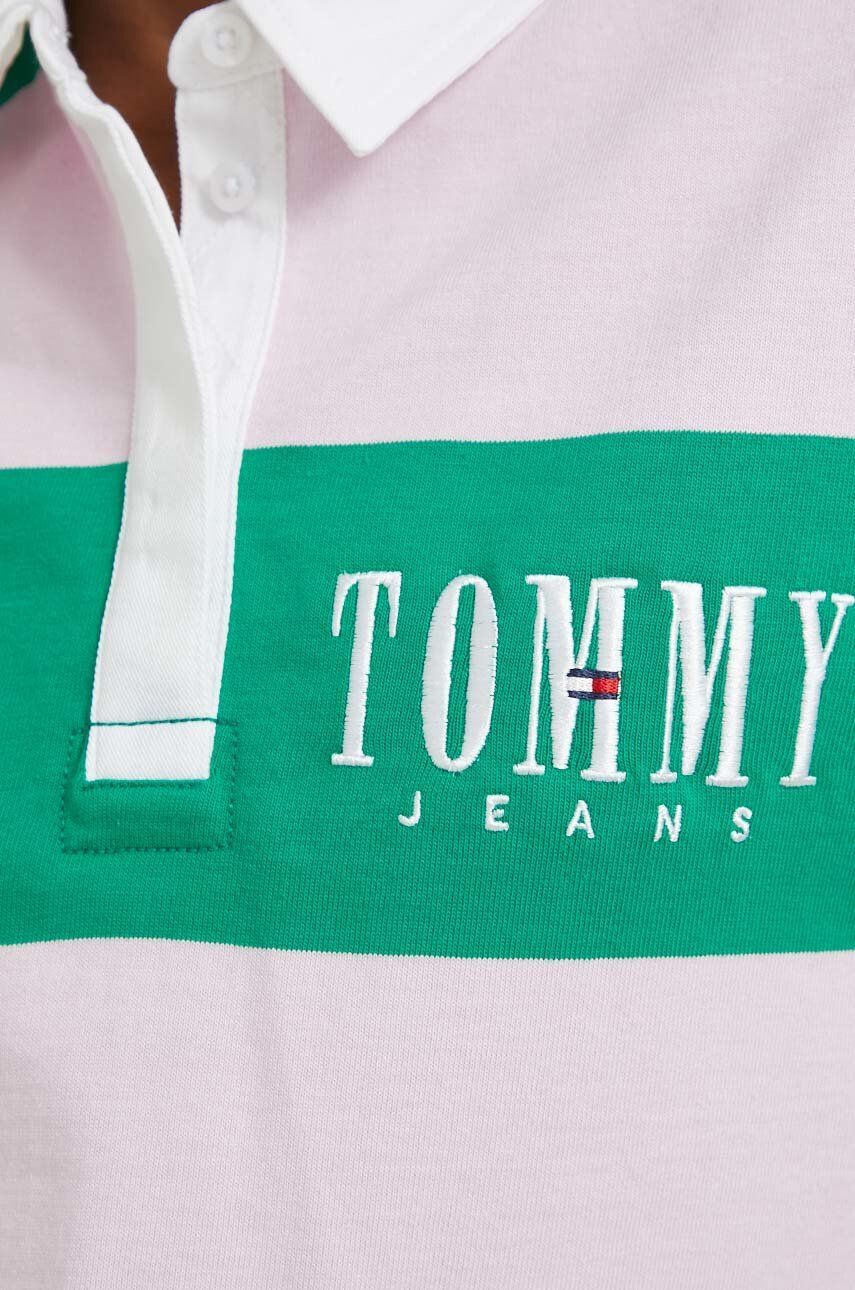 Tommy Jeans longsleeve din bumbac - Pled.ro