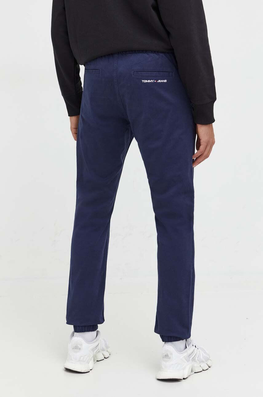 Tommy Jeans pantaloni barbati culoarea albastru marin - Pled.ro