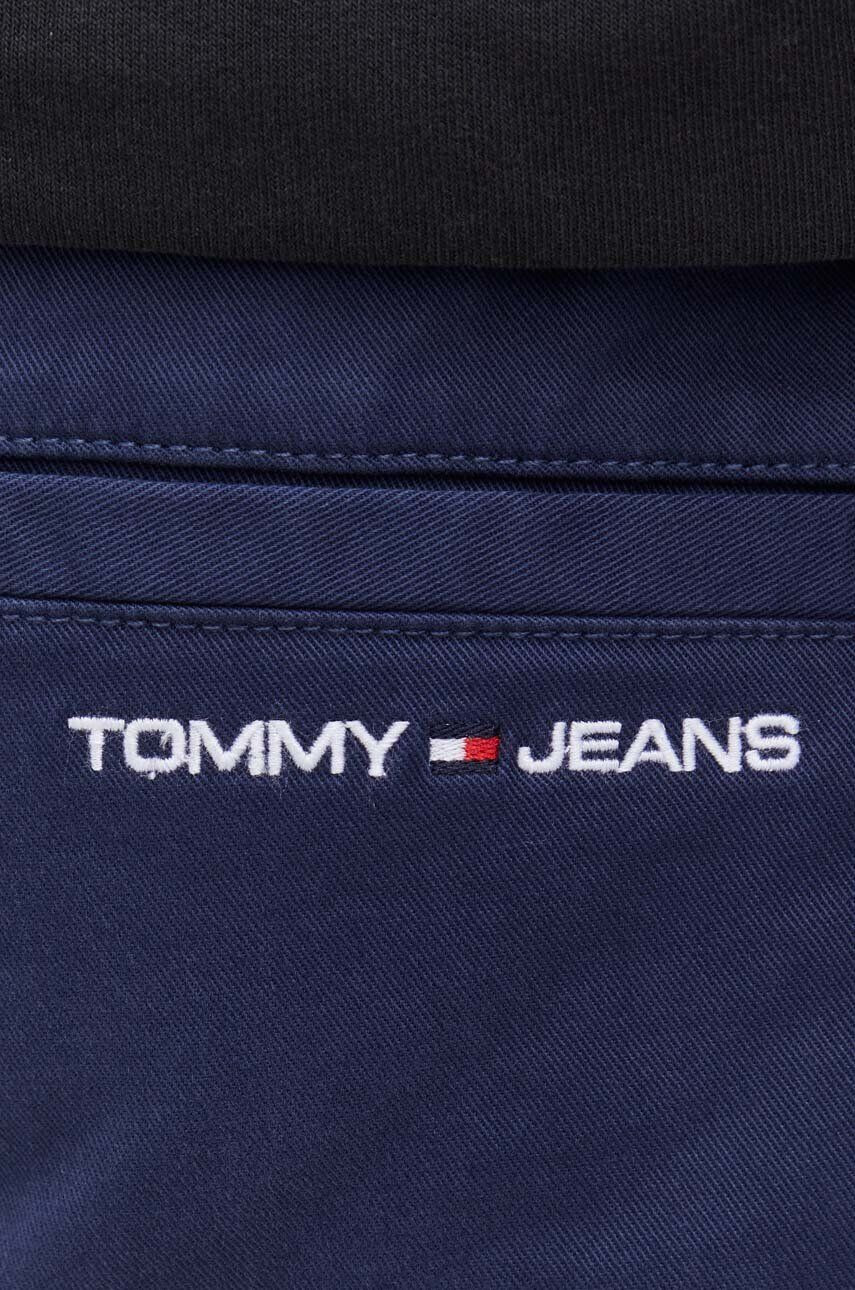 Tommy Jeans pantaloni barbati culoarea albastru marin - Pled.ro