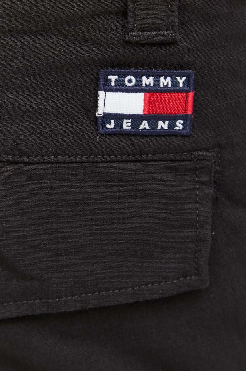 Tommy Jeans pantaloni barbati culoarea negru drept - Pled.ro