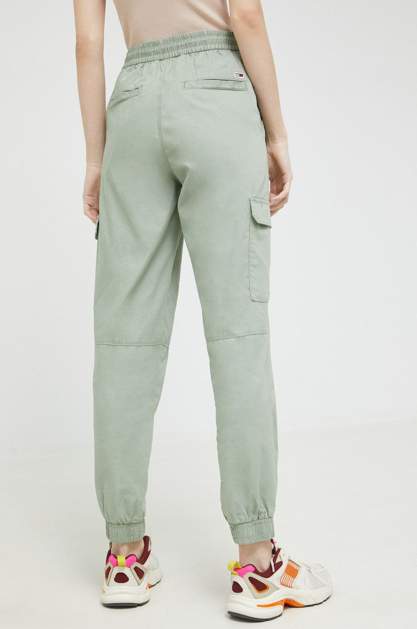 Tommy Jeans pantaloni de bumbac - Pled.ro