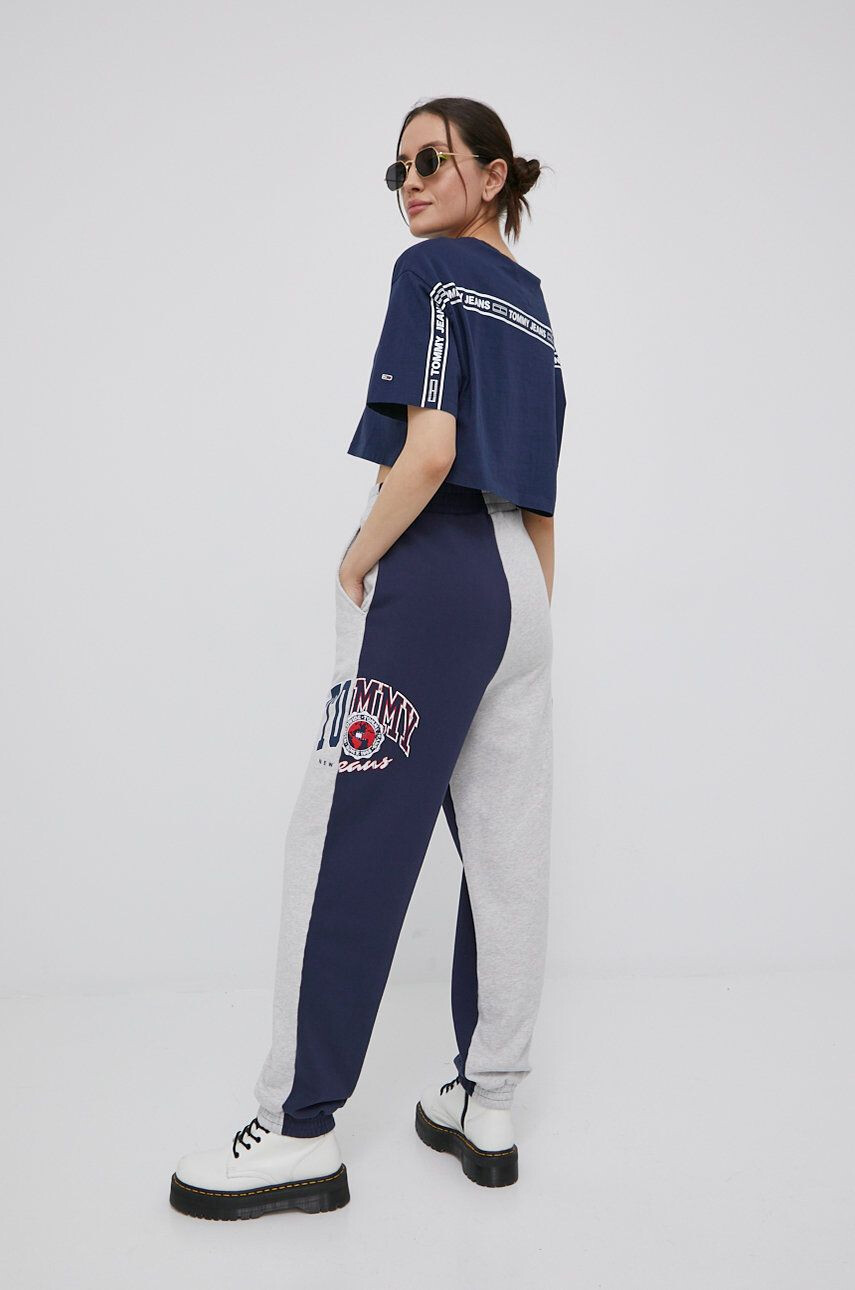 Tommy Jeans pantaloni de bumbac - Pled.ro