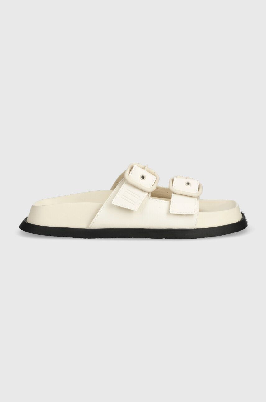 Tommy Jeans papuci FANCY SANDAL femei culoarea bej EN0EN02136 - Pled.ro