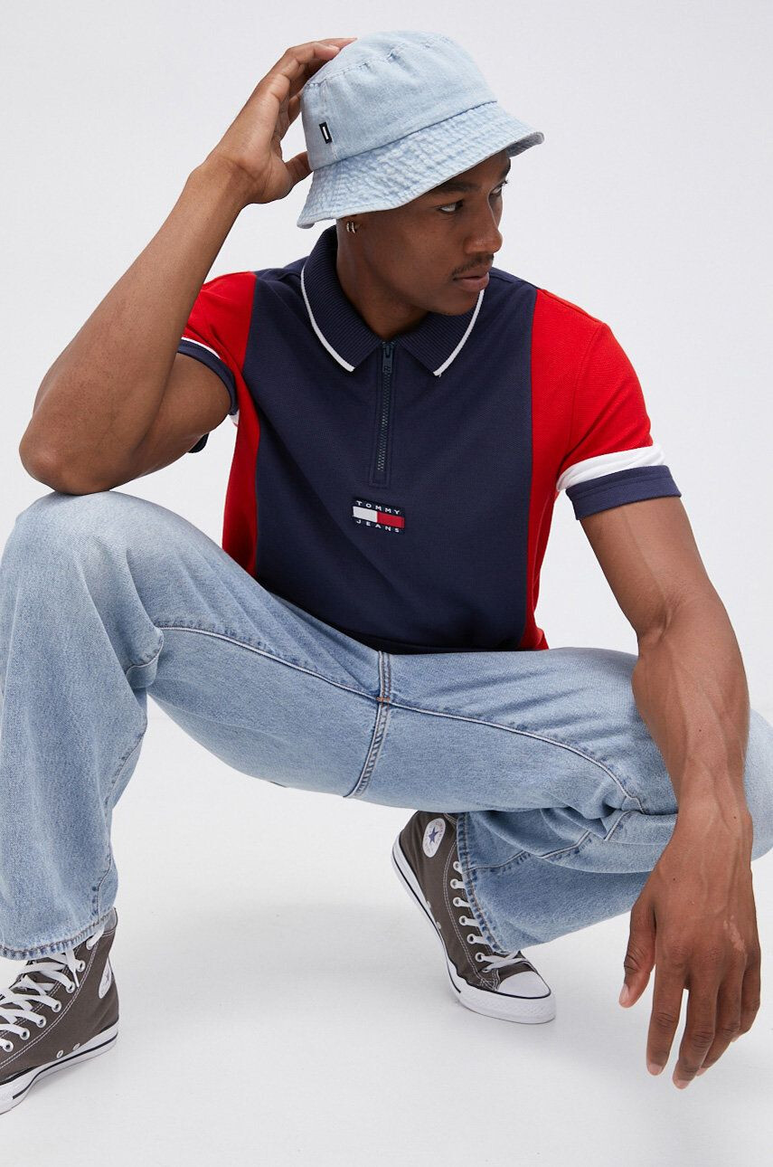 Tommy Jeans Polo de bumbac - Pled.ro