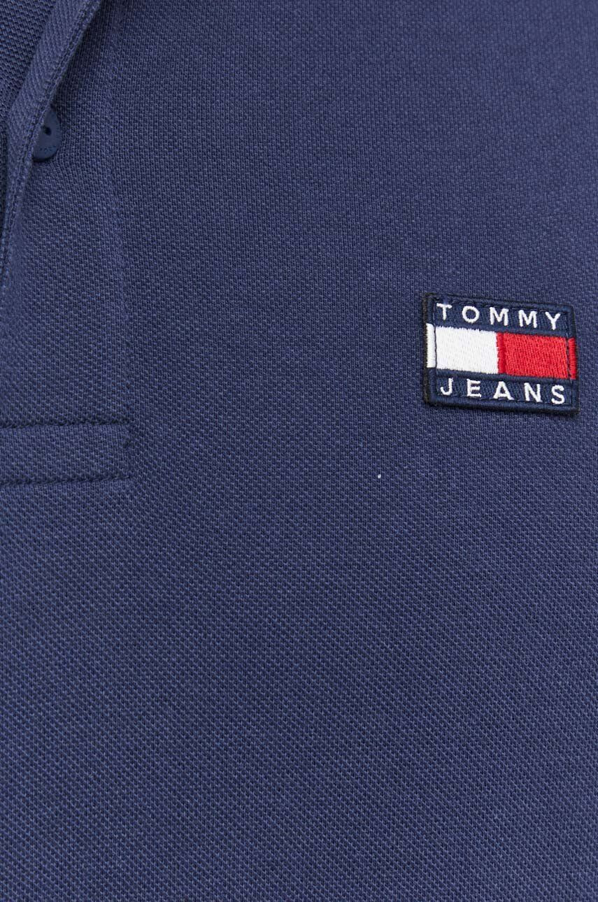 Tommy Jeans polo de bumbac neted - Pled.ro