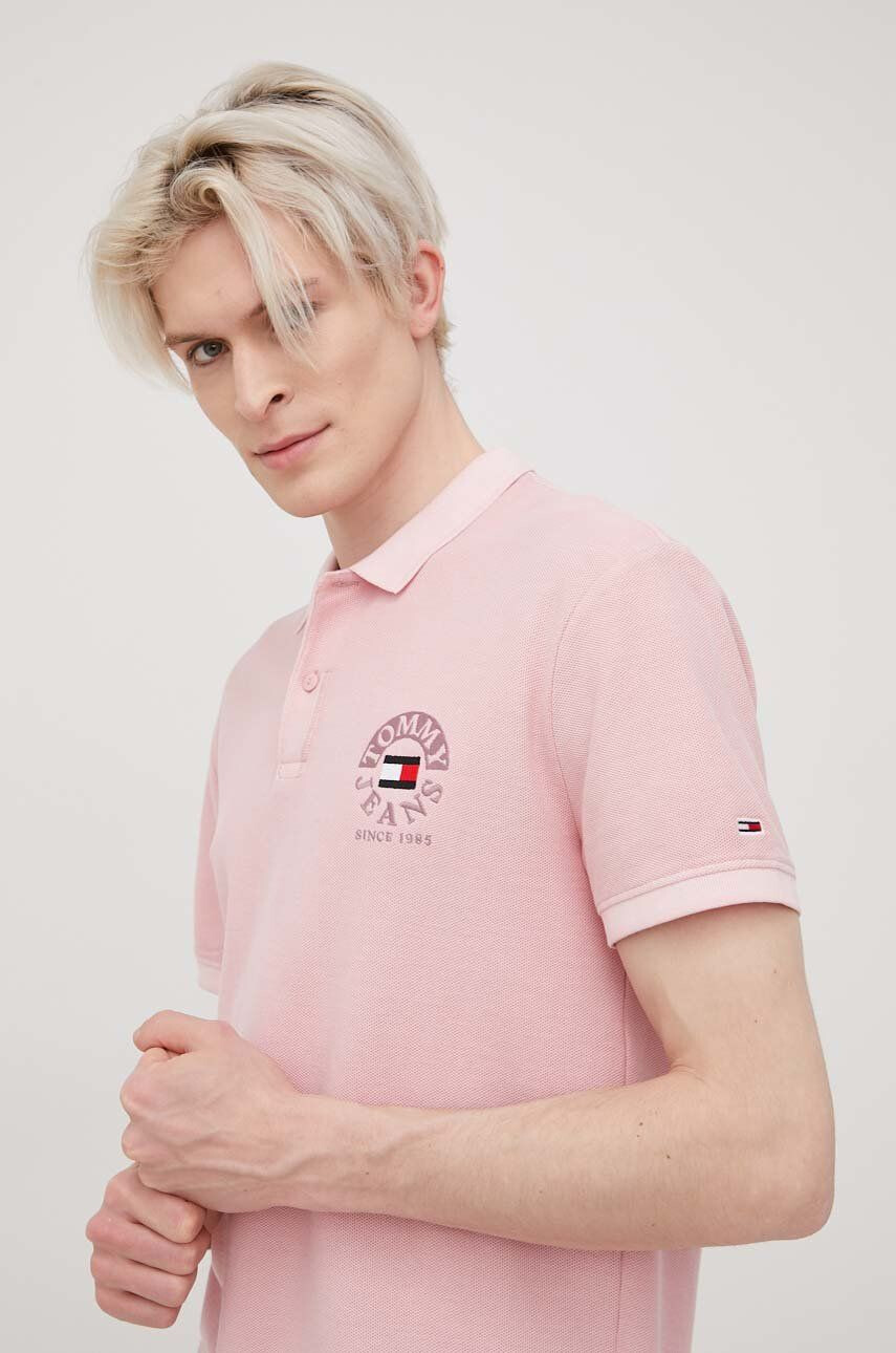 Tommy Jeans polo de bumbac - Pled.ro