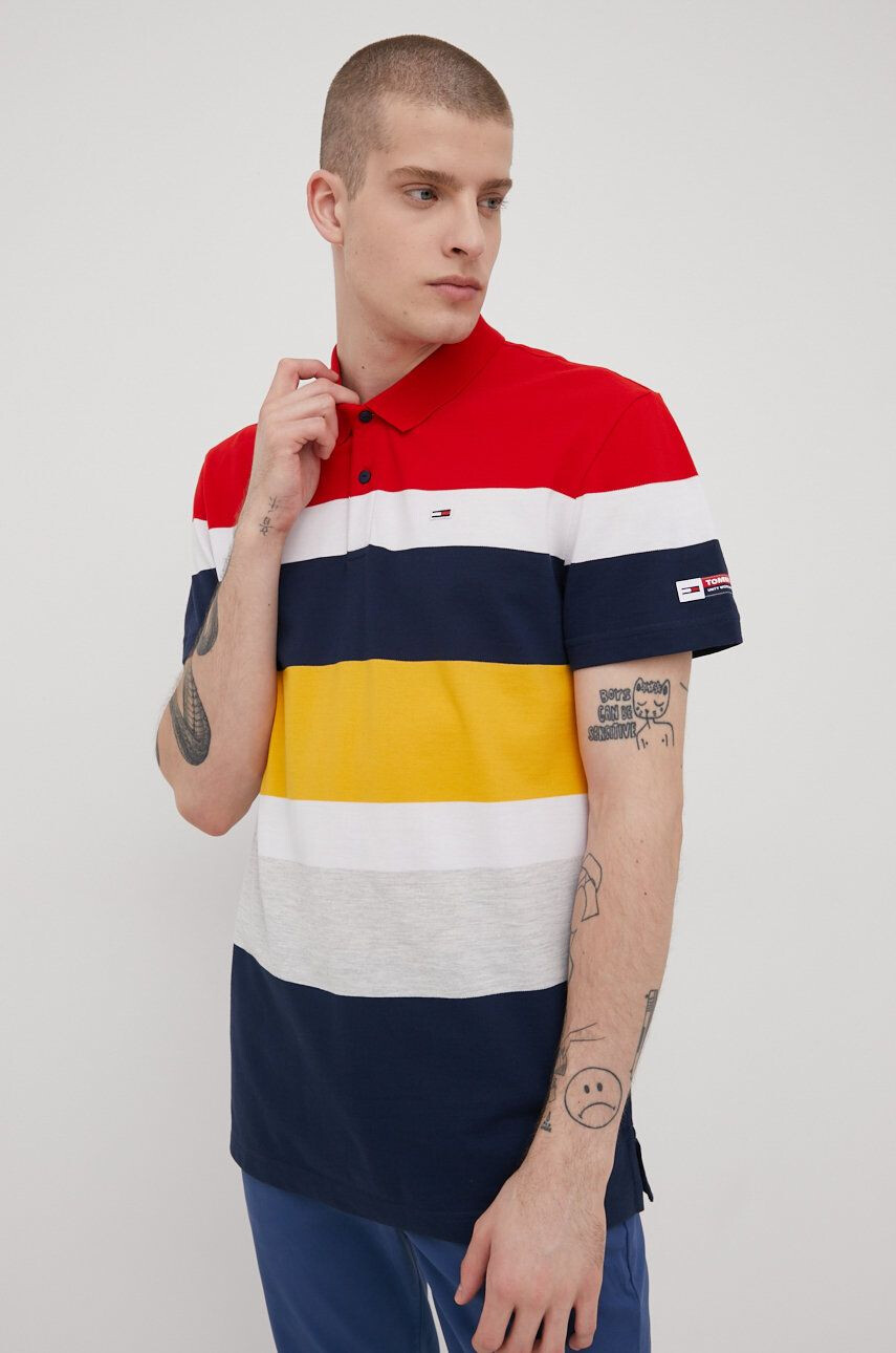 Tommy Jeans polo de bumbac - Pled.ro