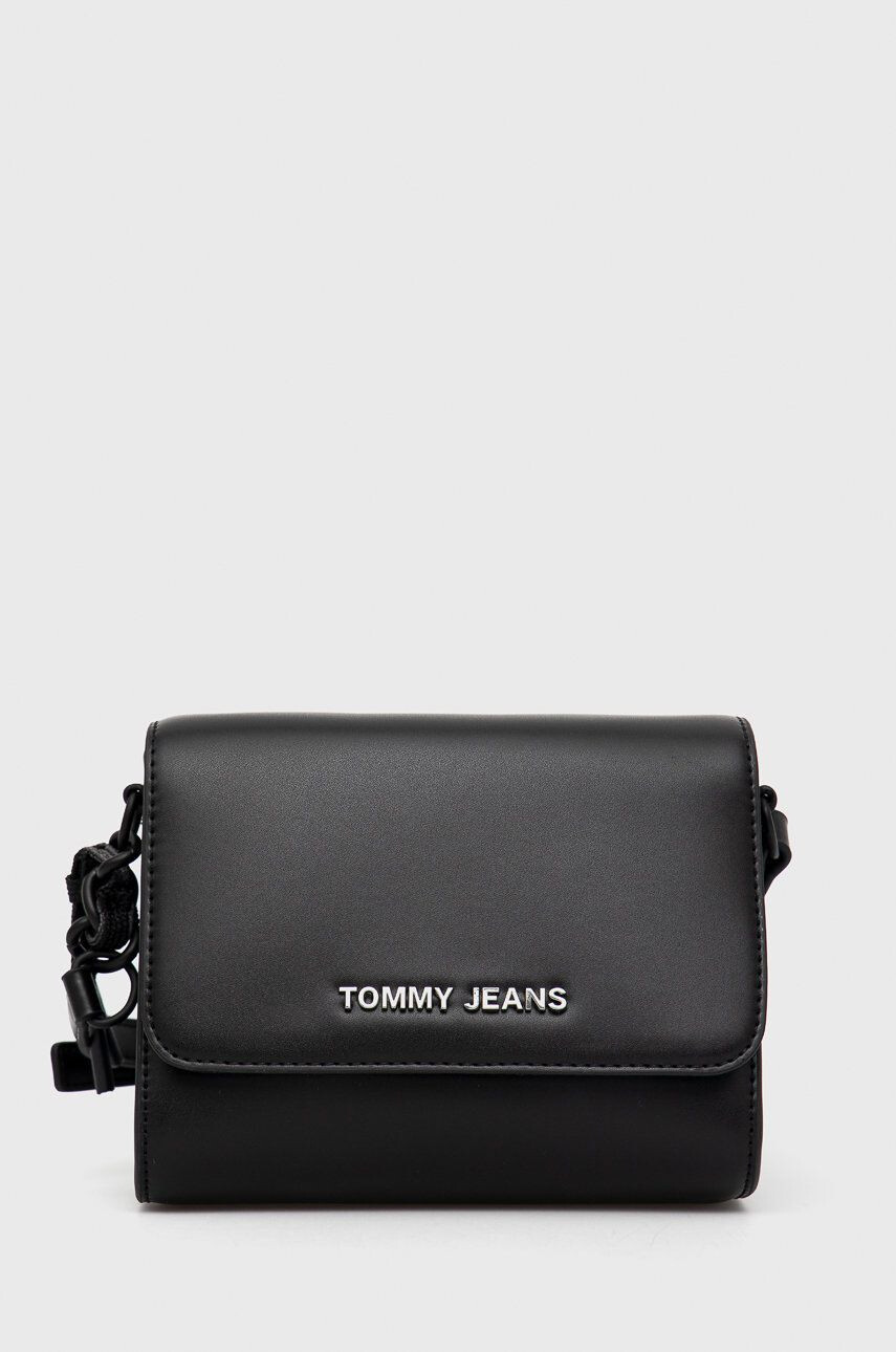 Tommy Jeans poseta culoarea negru - Pled.ro