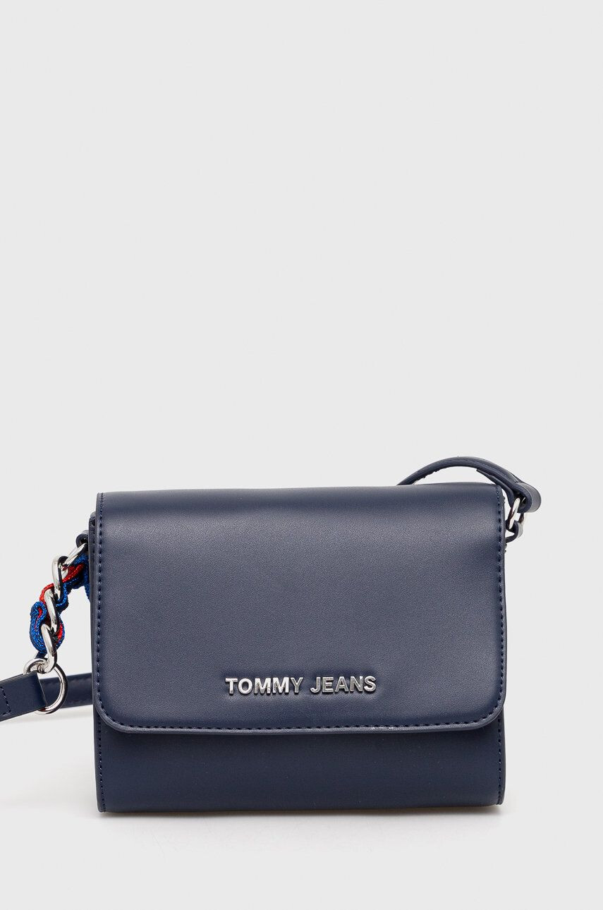 Tommy Jeans Poșetă culoarea albastru marin - Pled.ro