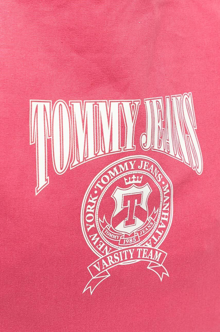 Tommy Jeans poseta culoarea roz - Pled.ro