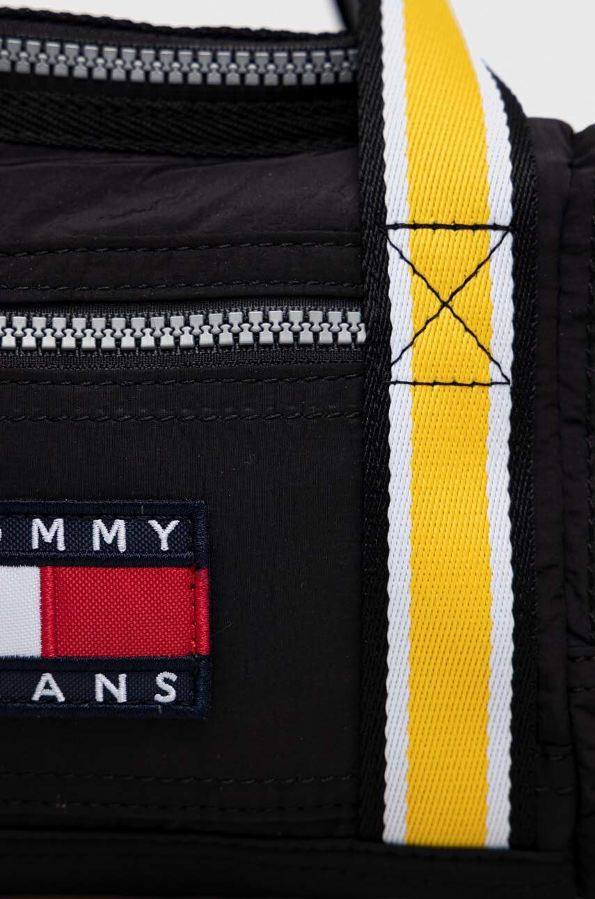 Tommy Jeans poseta culoarea negru - Pled.ro