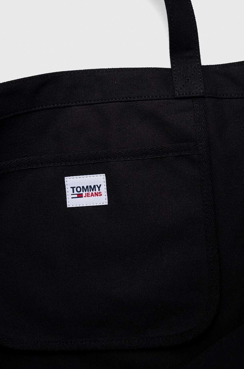 Tommy Jeans poseta culoarea negru - Pled.ro