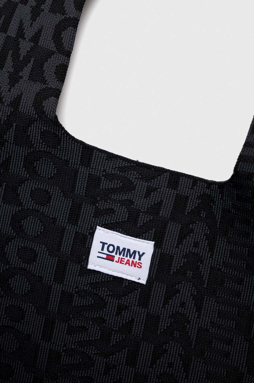 Tommy Jeans poseta culoarea negru - Pled.ro