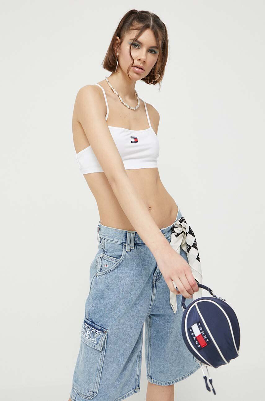 Tommy Jeans poseta culoarea albastru marin - Pled.ro