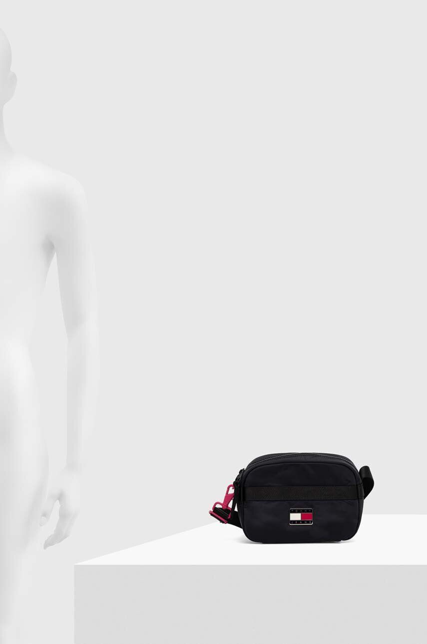 Tommy Jeans poseta culoarea negru - Pled.ro