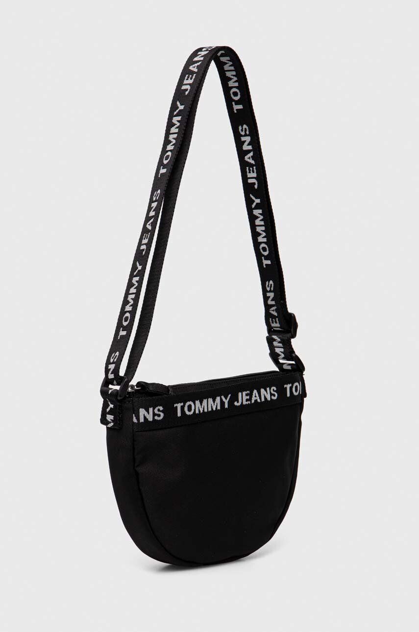 Tommy Jeans poseta culoarea negru - Pled.ro