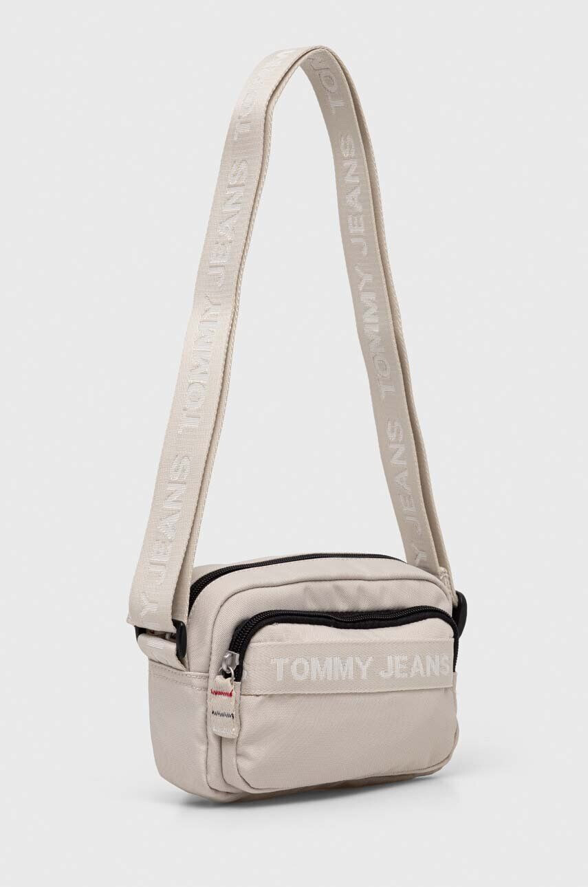 Tommy Jeans poseta culoarea bej - Pled.ro