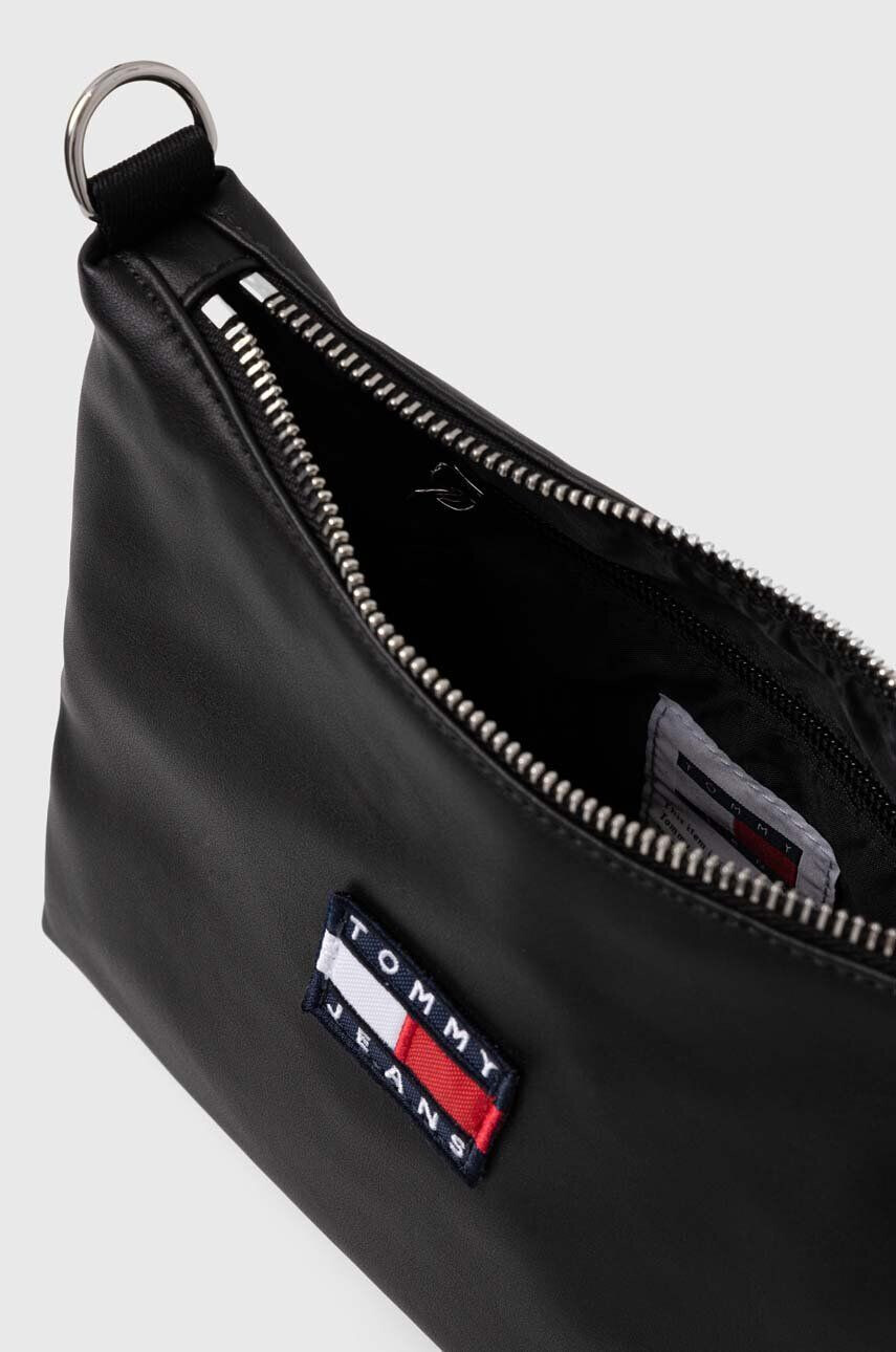 Tommy Jeans poseta culoarea negru - Pled.ro