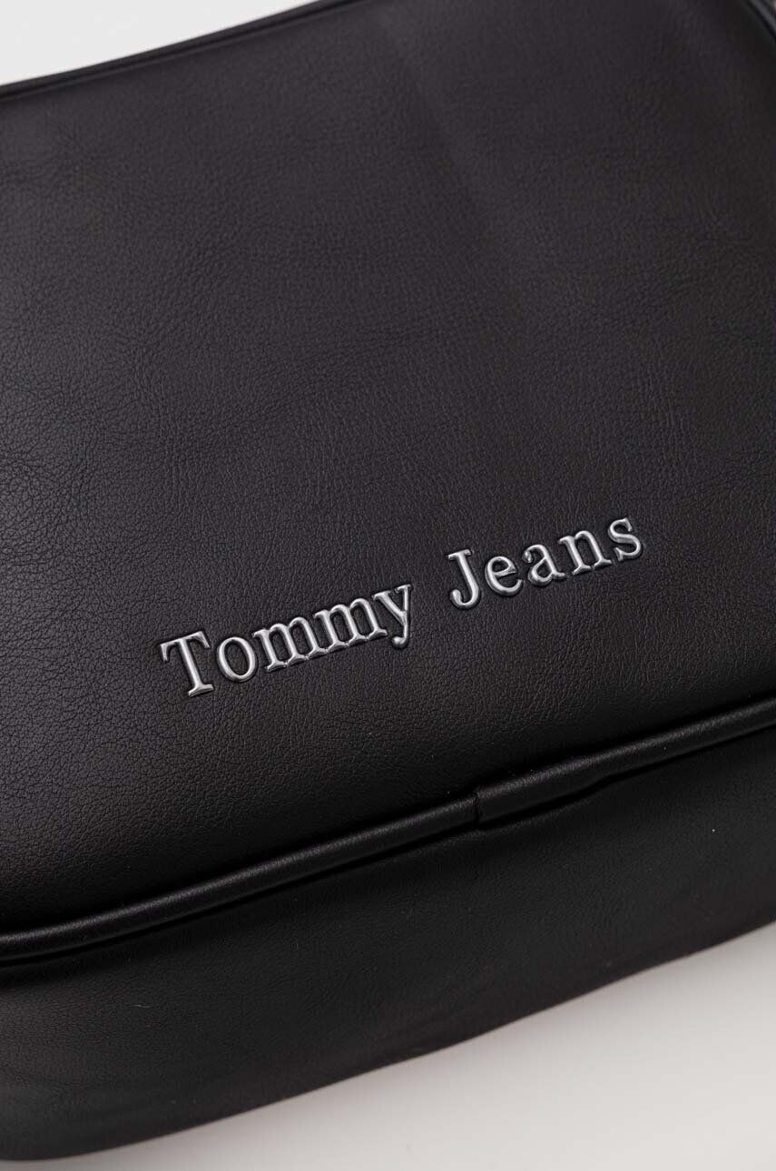 Tommy Jeans poseta culoarea negru - Pled.ro