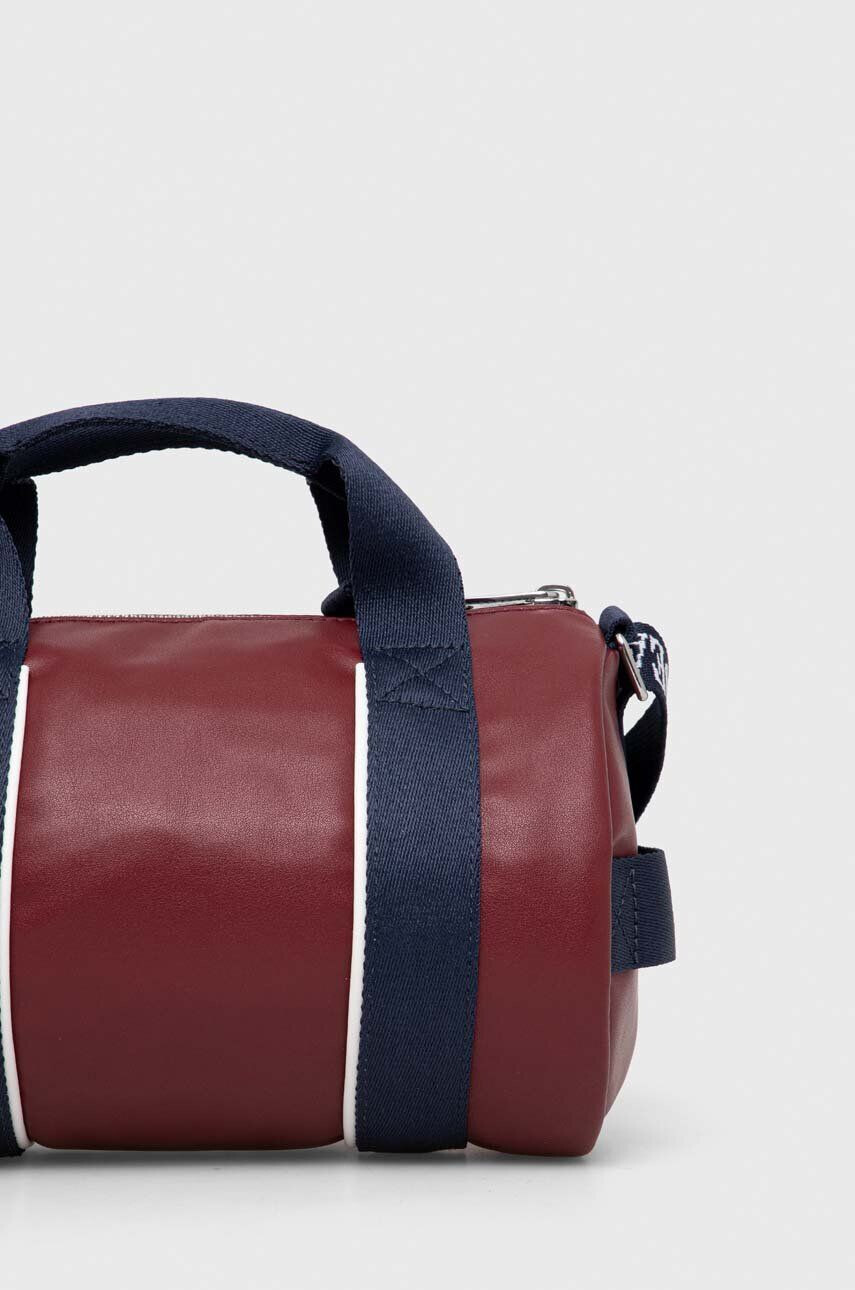 Tommy Jeans poseta culoarea bordo - Pled.ro