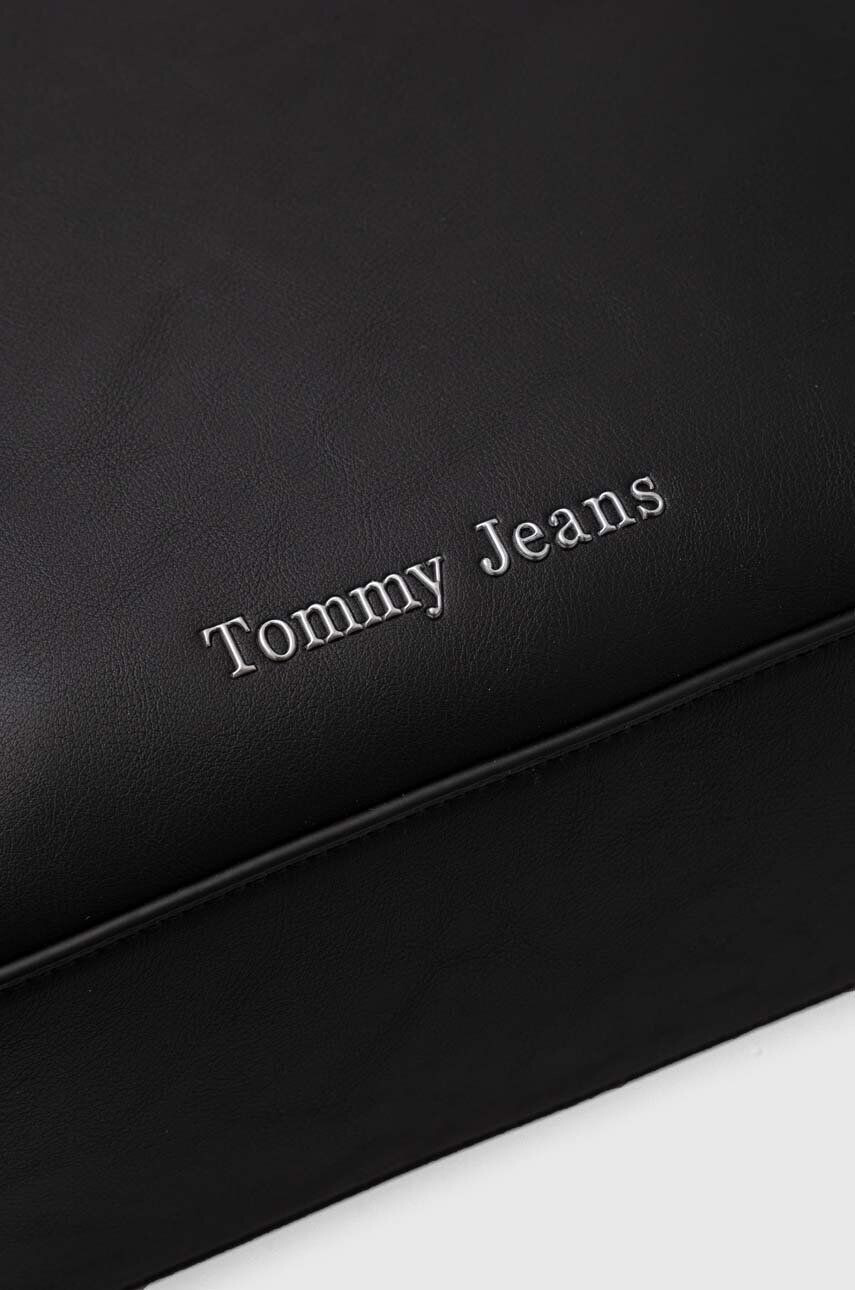 Tommy Jeans poseta culoarea negru - Pled.ro