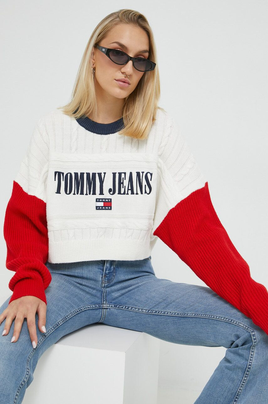 Tommy Jeans pulover - Pled.ro