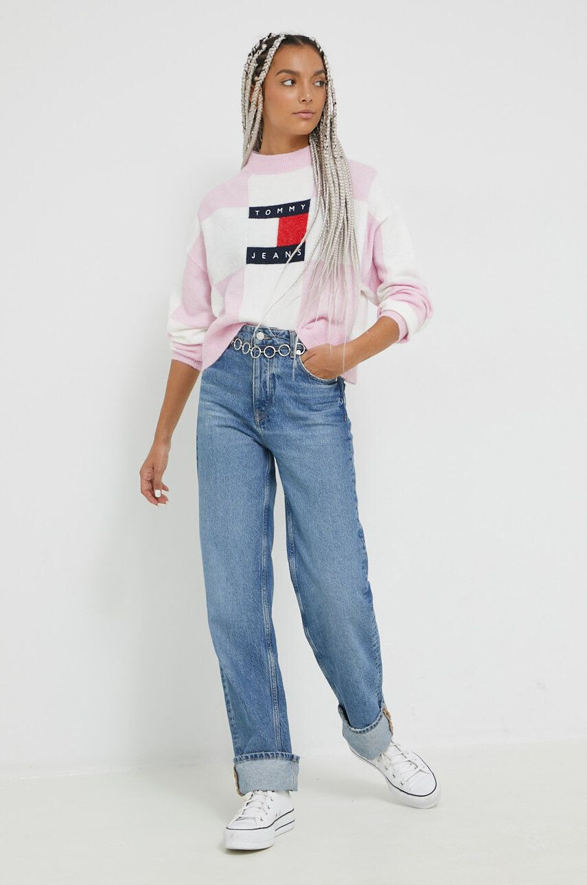 Tommy Jeans pulover - Pled.ro