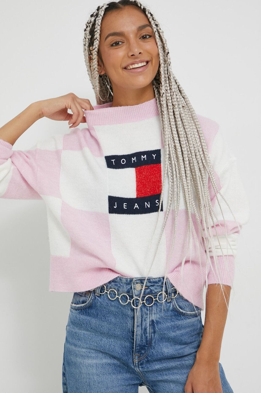 Tommy Jeans pulover - Pled.ro