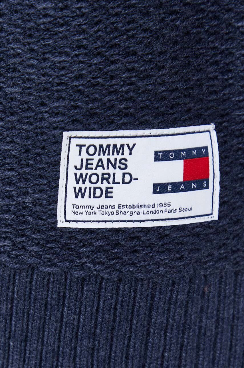 Tommy Jeans pulover barbati culoarea albastru marin - Pled.ro