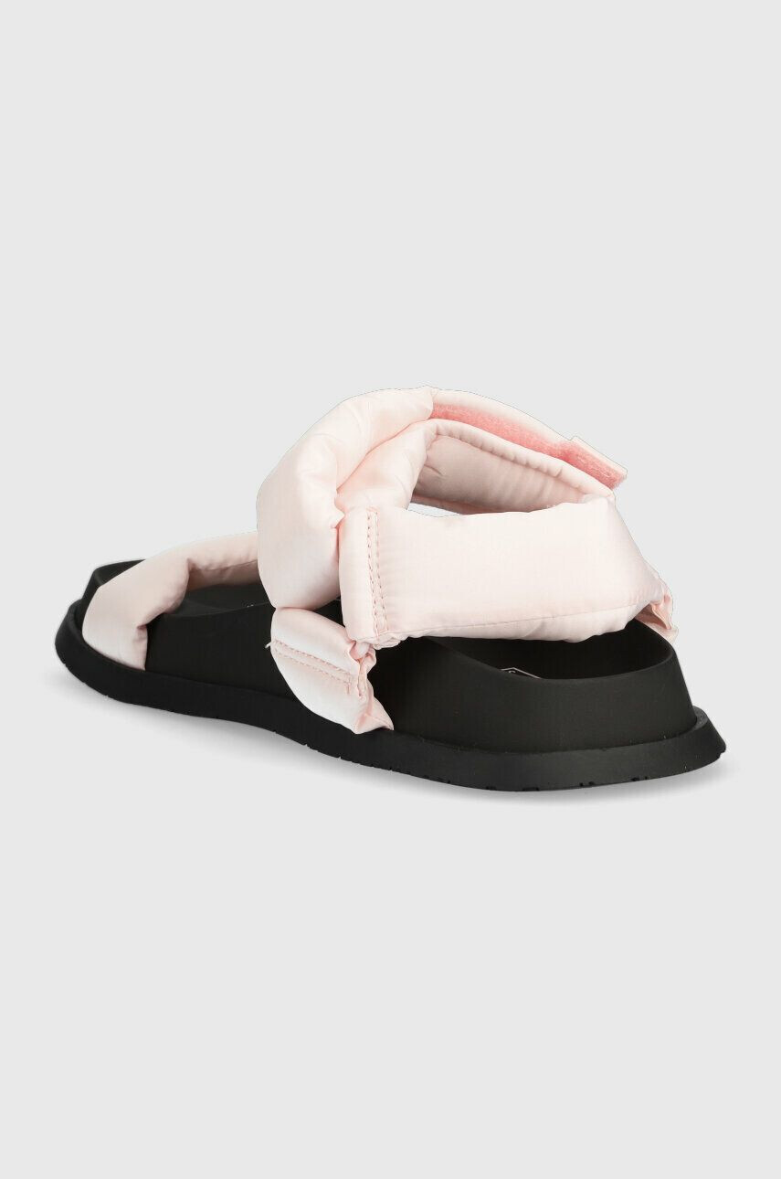 Tommy Jeans sandale NEW SANDAL WMNS femei culoarea roz EN0EN02135 - Pled.ro