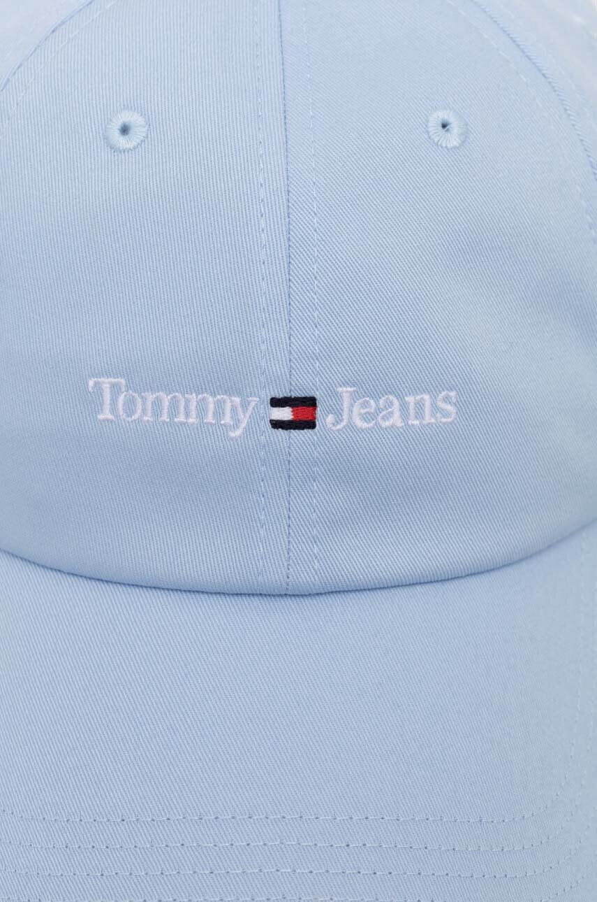 Tommy Jeans șapcă de baseball din bumbac neted - Pled.ro