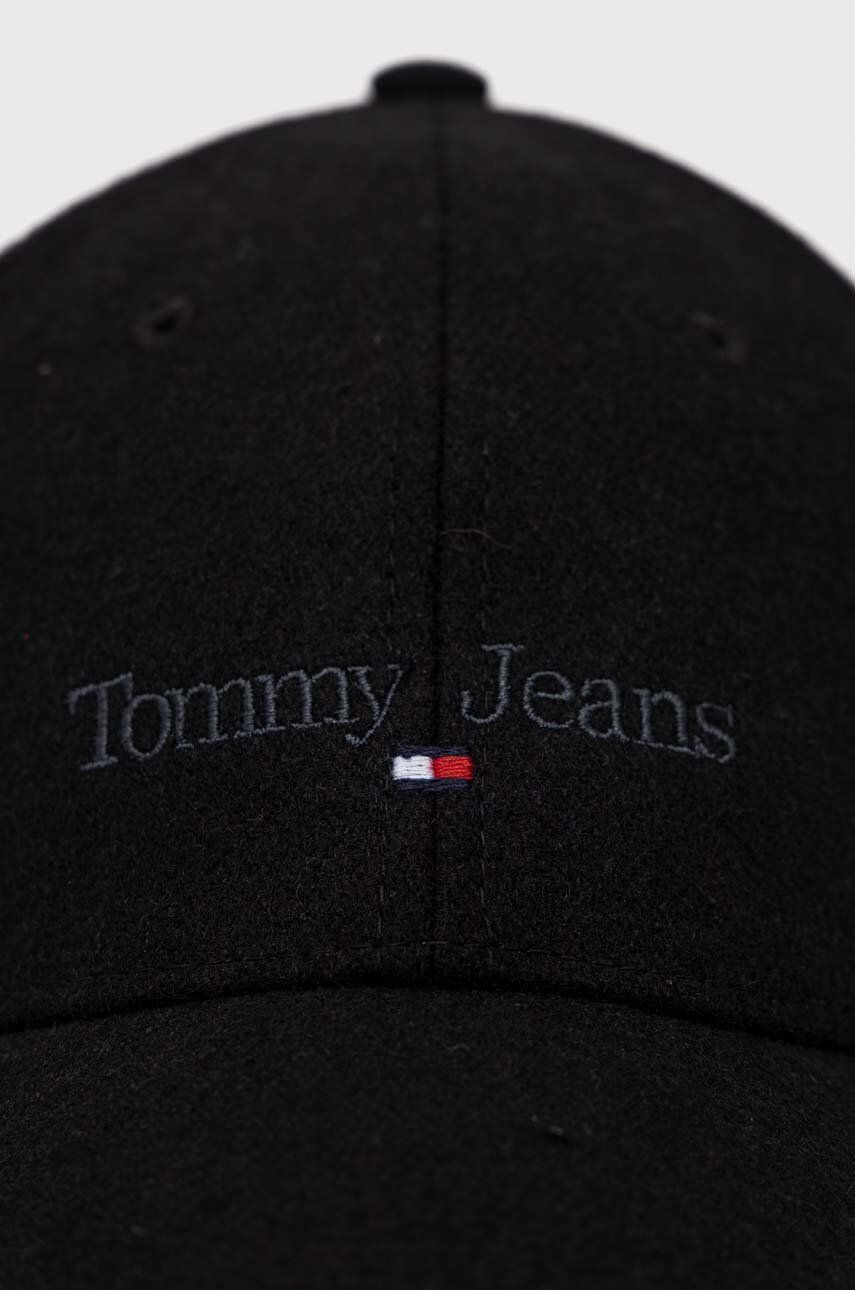 Tommy Jeans șapcă din amestec de lână - Pled.ro