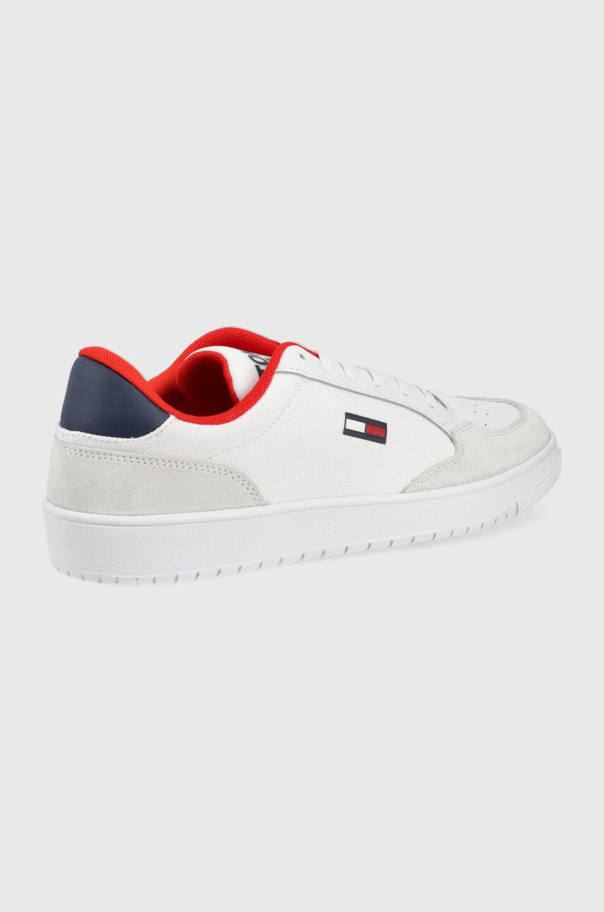 Tommy Jeans sneakers culoarea alb - Pled.ro