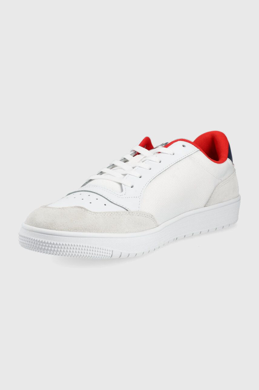 Tommy Jeans sneakers culoarea alb - Pled.ro