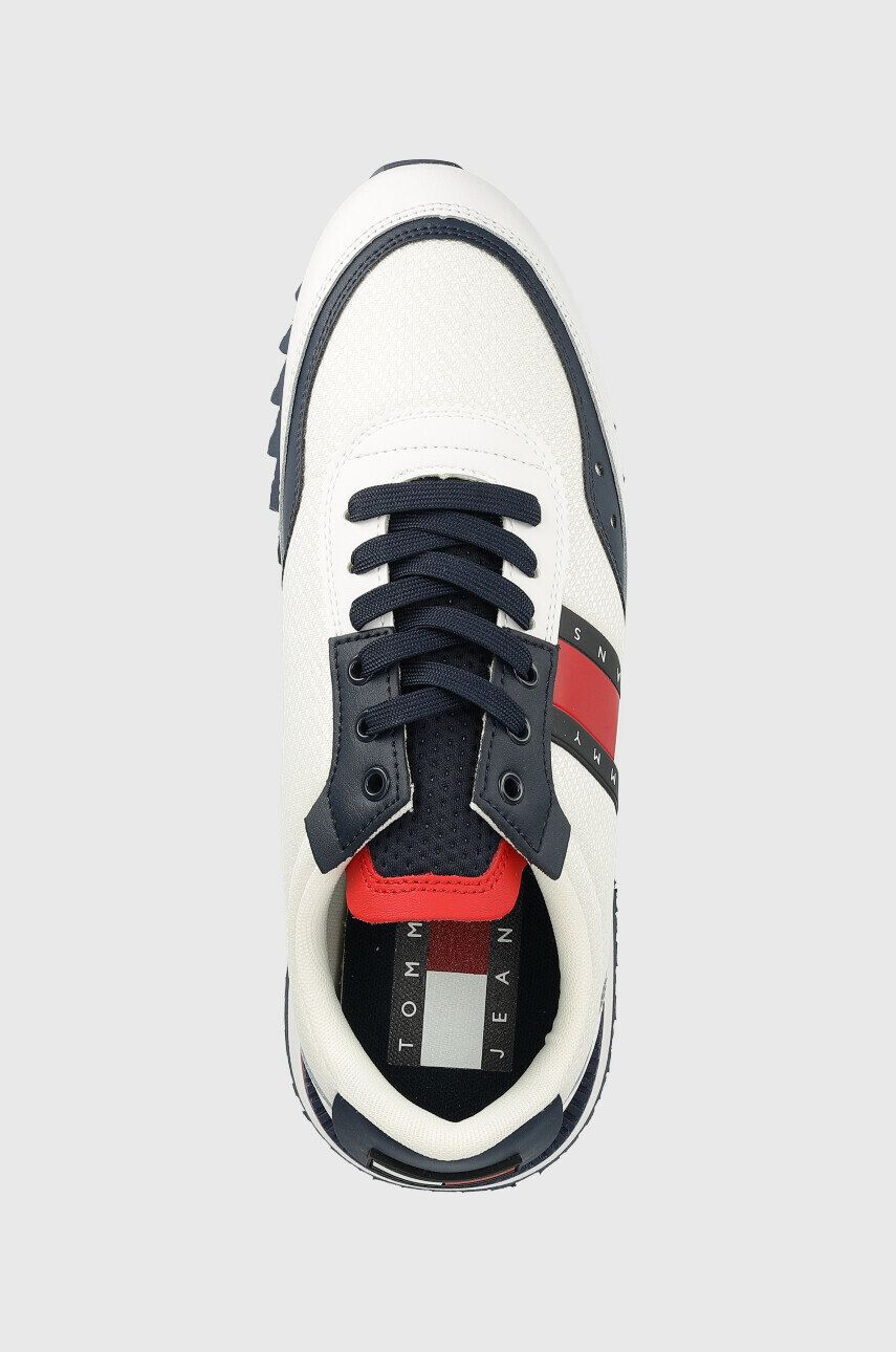 Tommy Jeans sneakers Treck Cleat culoarea alb - Pled.ro